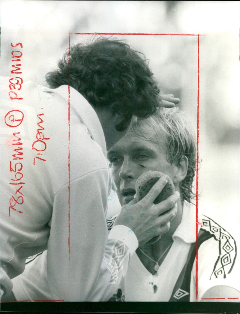 MAN CM FOTCHER RON FOOTBALL ENGLAND - MANCHESTER DOUCH FUTCHER MM, CITY - Vintage Photograph