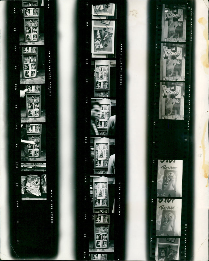 1963 - IONAL LIBRARY VE DN WOULD VC VOI VI, FILM, - Vintage Photograph