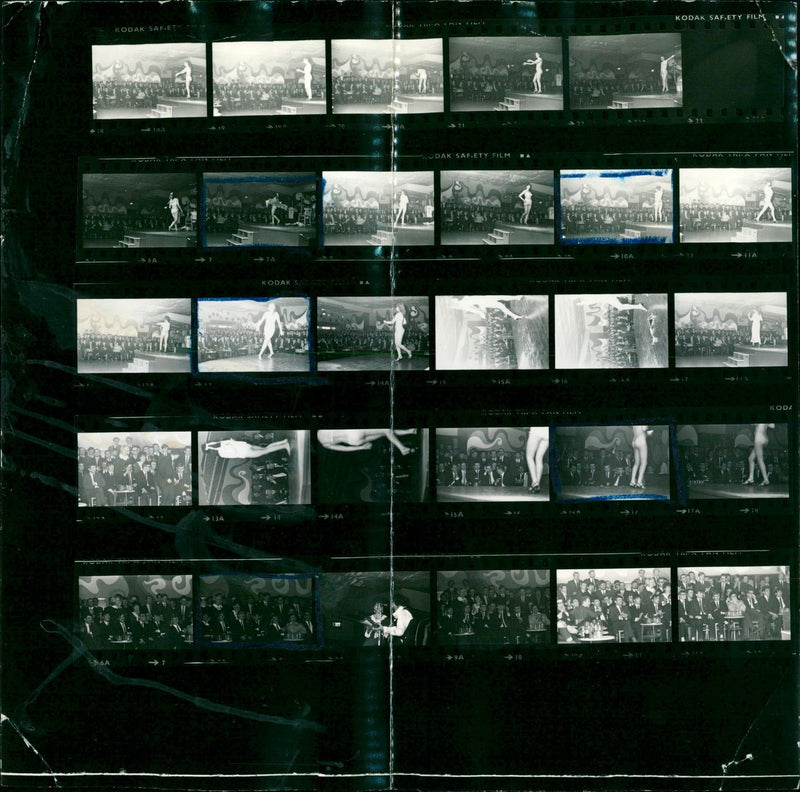 IONAL LIBRARY VE DN - PEOPLE STRIL, FILM - Vintage Photograph