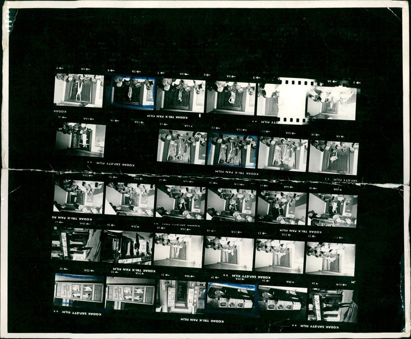 IONAL LIBRARY VE DN - OWEN COPYRIGHT PEOPLE BARNES, FILM - Vintage Photograph
