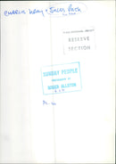 FILM PECK JULES MAKER - GRAY CHARLIE POOTH ALLSTON ROGER, PHOTOGRAPHY - Vintage Photograph