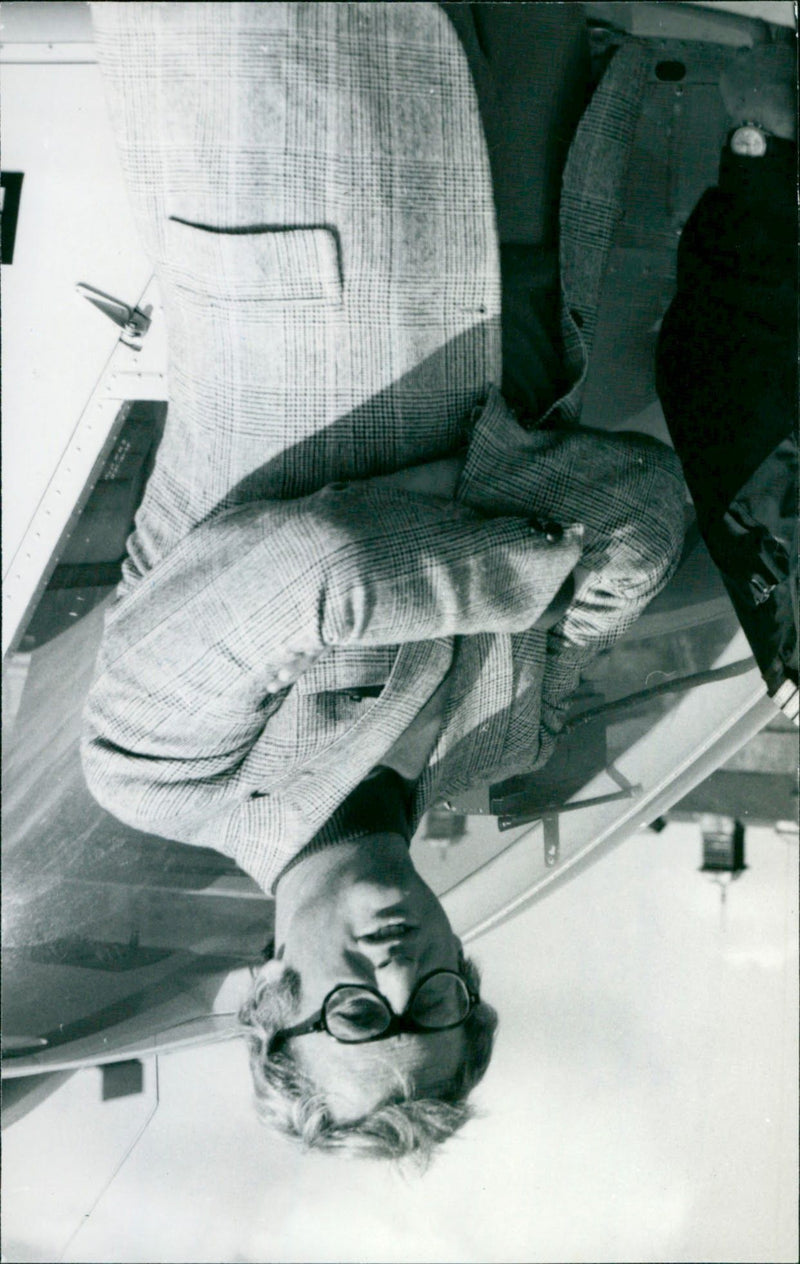 1973 - GOLDWYN SAM JNR FILM PRODUCER SEND BEA GOLDWIN - Vintage Photograph