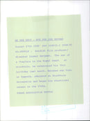 1988 - BERGMAN INGMAR R ONLY USE NOT, FILM, ROYAL, SWEDISH - Vintage Photograph