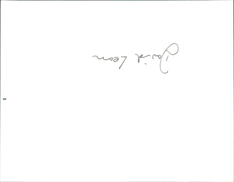 LEAN DAVID SIR JUNE SY FILMS - LEM JEWIND - Vintage Photograph