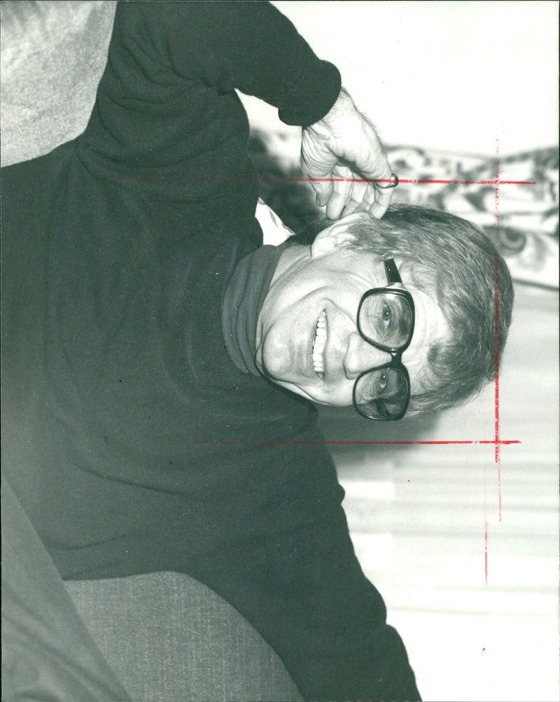 1982 - EDWARDS BLAKE FILM PRODUCER BLAKS GETS BACK DOENG 3AE DE EDMY, AMERICAN - Vintage Photograph