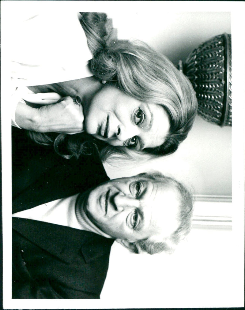 1971 - DASSIN JULES FILM DIRECTOR MERCOURI MELINA GREEK, ACTRESS, LONDON - Vintage Photograph