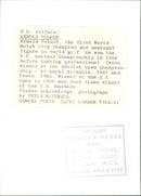 1954 - PALMER ARNOLD GOLLERS BY PETER MITCHELL, SHIP, LONDON - Vintage Photograph