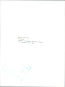 1983 - URTW FILM PROD PUTTNAM BENSON DAVID PRODUCER - Vintage Photograph