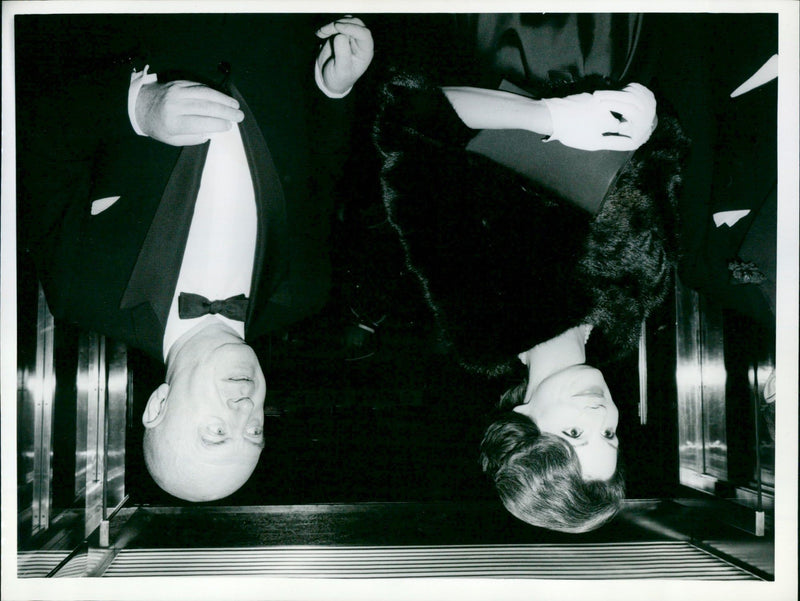 1963 - PREMINGER OTTO FILM PRODUCER COPY DIM ONE, LONDON - Vintage Photograph