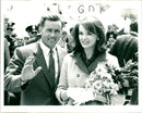 1960 - FOLDER VENNEDY PROS JOHN MARTIN FITZGERALD JACKIE KENNEDY, FILM - Vintage Photograph