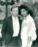 1986 - RADIO T V PROG CA CL AND GIRL MAN MISTER JACK STEVE BISLEY, LONDON, FILM - Vintage Photograph