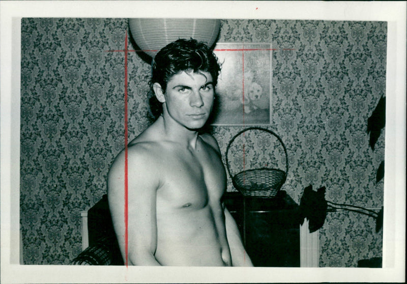 GARVEY ROBERT MALE MODEL - SES IFLE 107H - Vintage Photograph