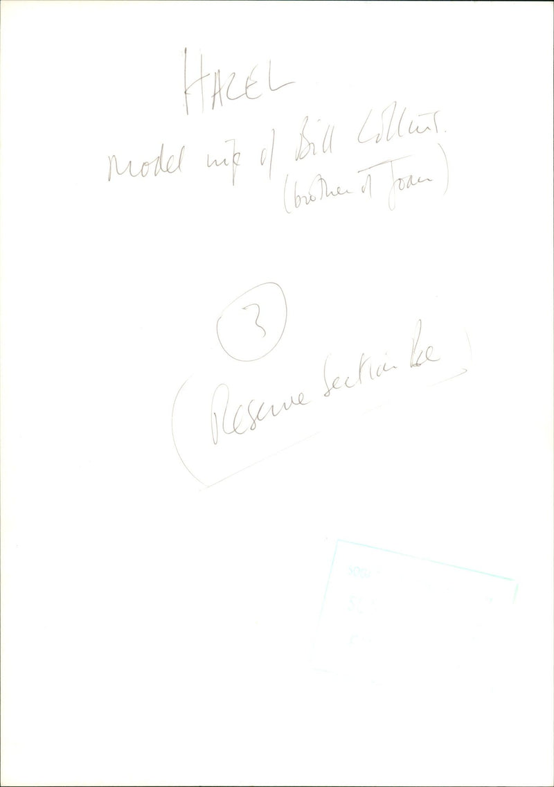 HACEL MODEL - Vintage Photograph