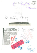 MICOLA KONKY - FILE NEXT DAN SRA BY UT NICK MM ALAN, MOVIE, FILM - Vintage Photograph