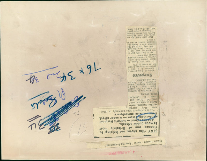 1972 - NONTAGU JULIA LADY CHRISTS PER NED

, SHOW, FILM - Vintage Photograph