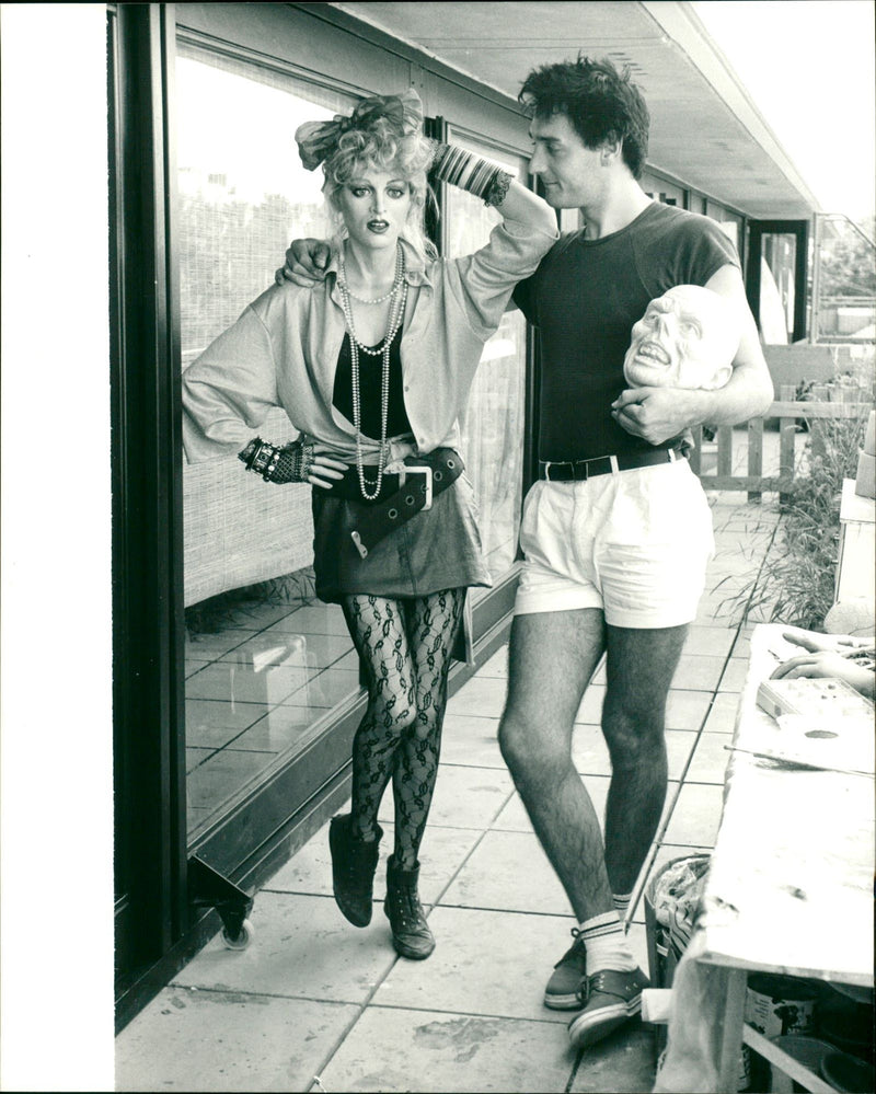 PLUM KEVIN - OWN HIS MAN WITH, LONDON, MOVIE, MODEL - Vintage Photograph