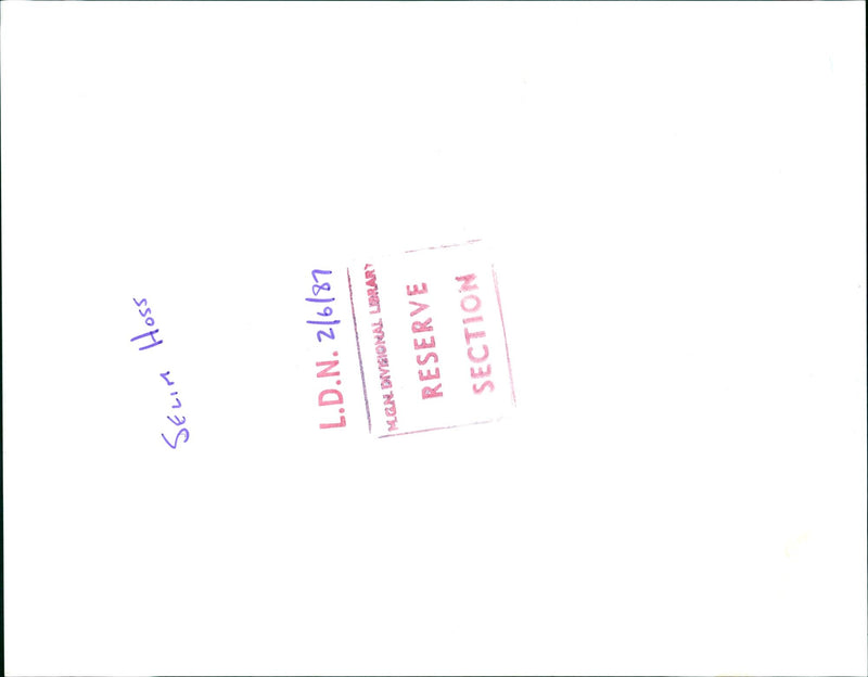 1976 - HOSS SALIM LEBANONS ACTING P M SELIM, MINISTER, PRIME, PHOTOGRAPH - Vintage Photograph