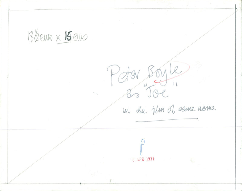 BOYLE PETER FILMS - Vintage Photograph