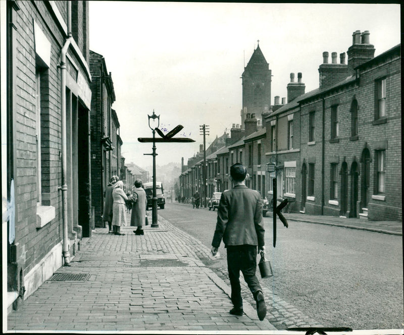 1962 - VIC SHEFFIELD DERBY CLEMENTS - Vintage Photograph