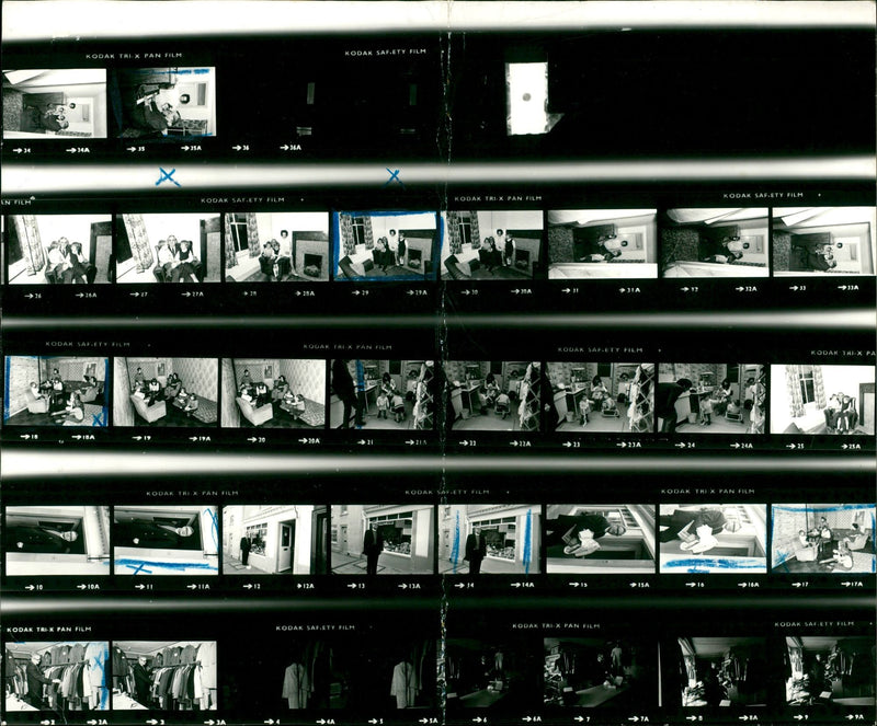 1970 - ANEC VOISTE HEYS SAHOO MURAT COOMBS DAVID, LA, FILM - Vintage Photograph