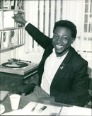 1986 - PEACH D J SINGER DIXIE POP TOP MAN J., LONDON, FILM - Vintage Photograph