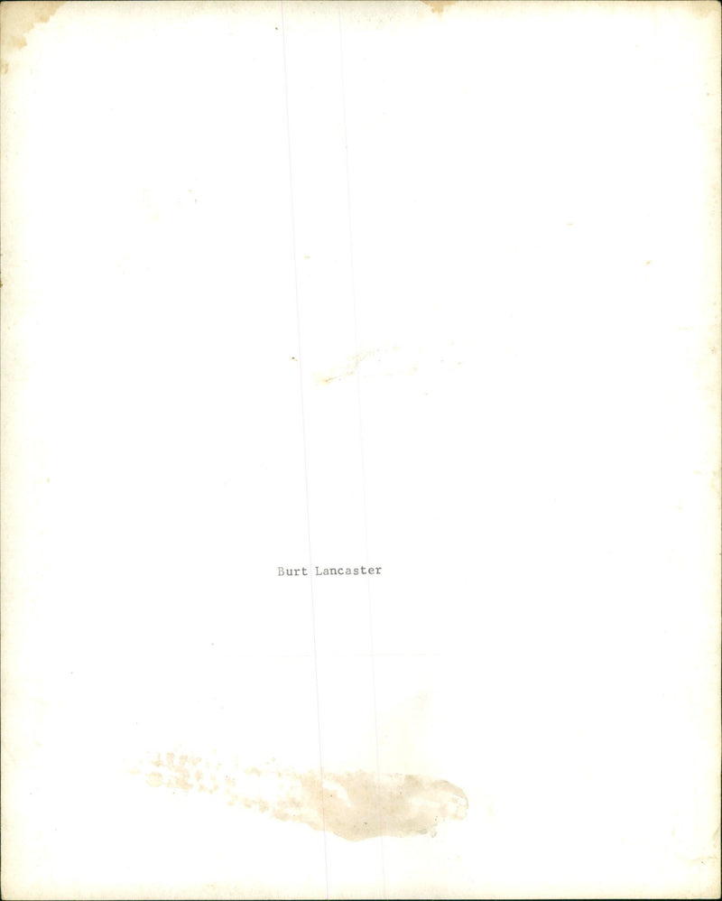 1946 - LANCASTER BURT FILMS, PICTURES - Vintage Photograph