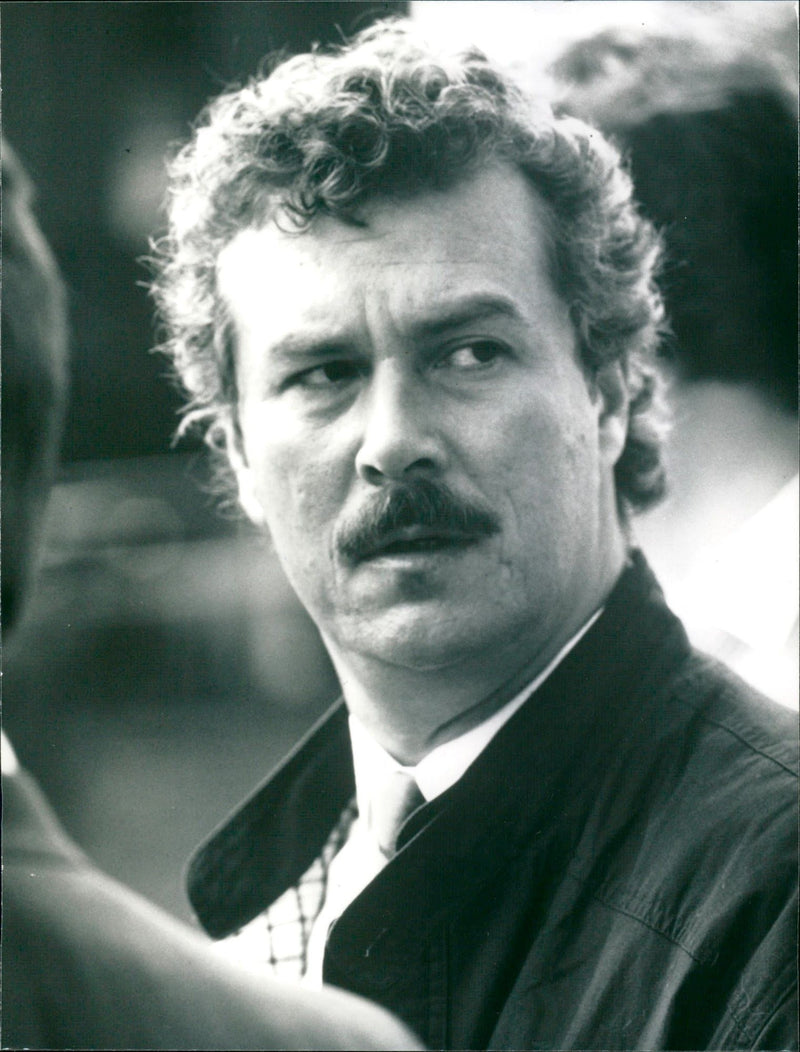 1987 - LABANOWSKI ACTOR SION BODY NIED MICHAEL CHAPMAN, JOHN, AMERICAN, SHIP - Vintage Photograph