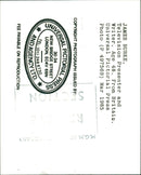 1985 - BURKE SANES TELEVISION PRESENTER JAMES, LONDON, WRITER, AL - Vintage Photograph