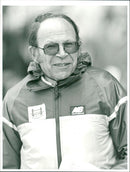 BRASHER CHRISTOPHER T V TEEB SEER WRITER - HOLD PLEASE LIBRARY BY THOMAS BOB - Vintage Photograph