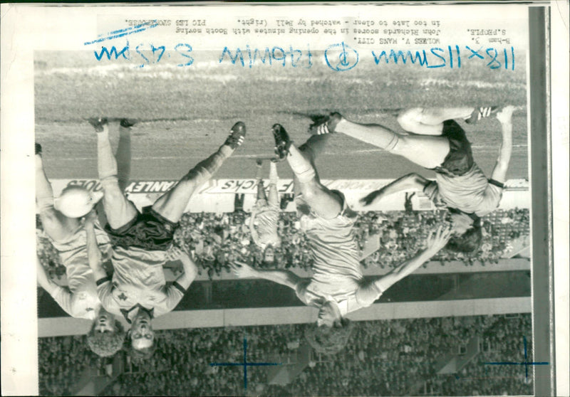 RICHARDS JOHN FOOTBALL SERBY - 118X, FIRST - Vintage Photograph