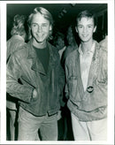 1987 - LOWE CUNO CHAD TEEN STARS, LONDON, ROCK, FILM - Vintage Photograph