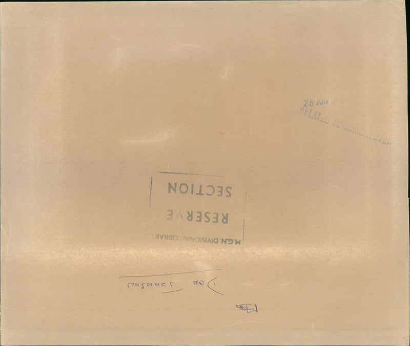 1986 - JOHNSON GN M., SHOW, FILMING, SINGER - Vintage Photograph