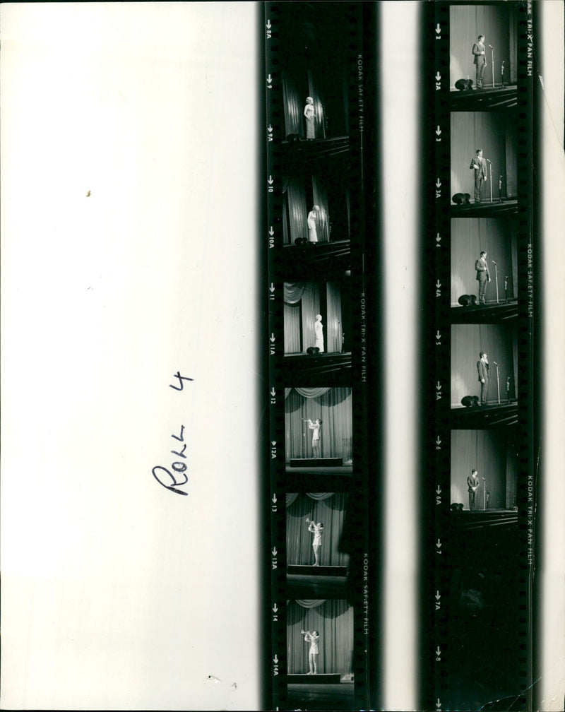 ARIZTC PEOPLE TALERST CONTESTS - REONA GOODMAN JOE NEGNOL, FILM - Vintage Photograph