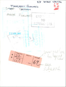 1989 - STAR WRITER MARGARET SIP, LINE - Vintage Photograph