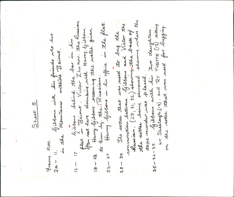 GIBBONS HARRY SCOTT DOUBLE AGENT - FRAME SHEET NOO, RUSSIAN, FILM - Vintage Photograph