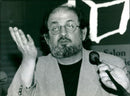 British writer Salman Rushdie - Vintage Photograph