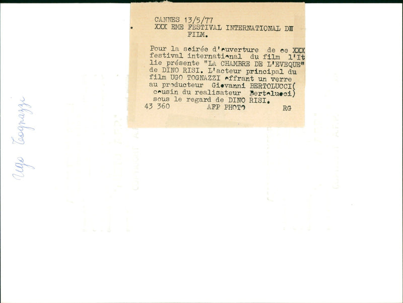 The international film festival - Vintage Photograph