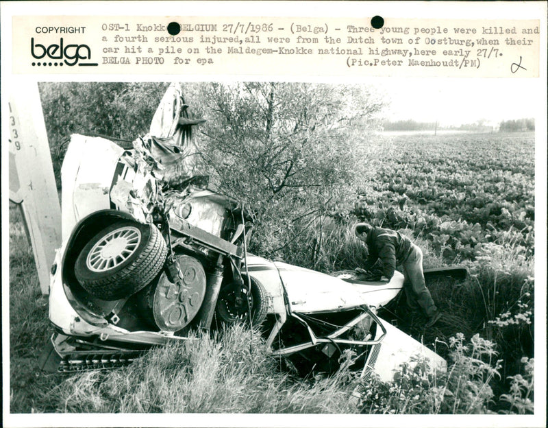 1986 PETER MAENHO NATIONAL EARLY - Vintage Photograph