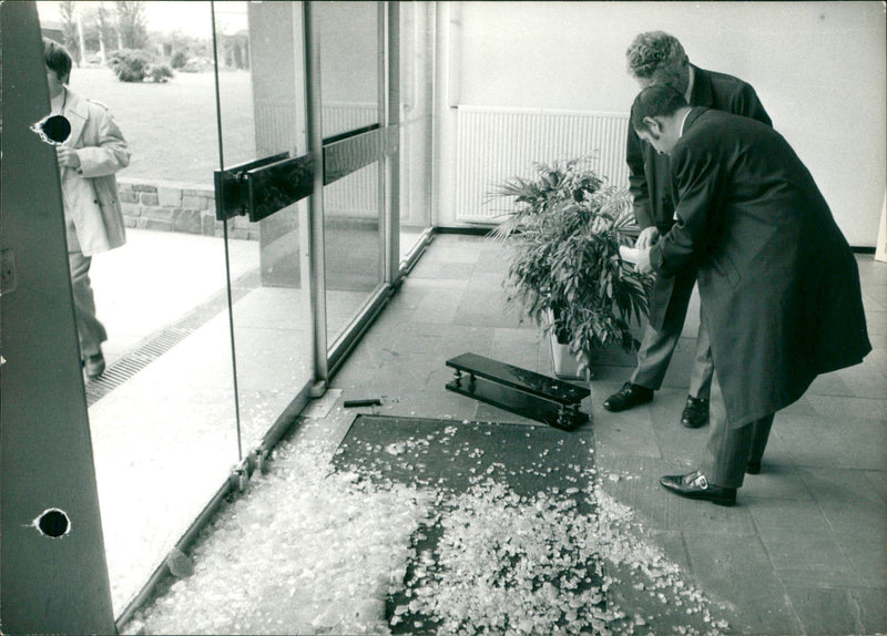 1972 DENTREE PARTE ETE LES HOLD ROBBERY ANDERLECHT COUPS FIR ROYAL CONCERT - Vintage Photograph