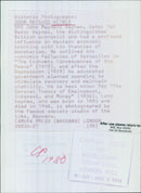 Portrait of John Maynard Keynes. - Vintage Photograph