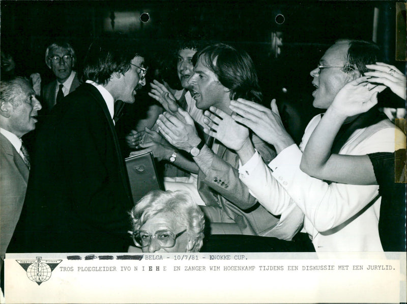 1981 PIETERE GENT GENERAL STAF RICE WITHDRAWAL ROBOT DAUGHTERS WAPEN - Vintage Photograph