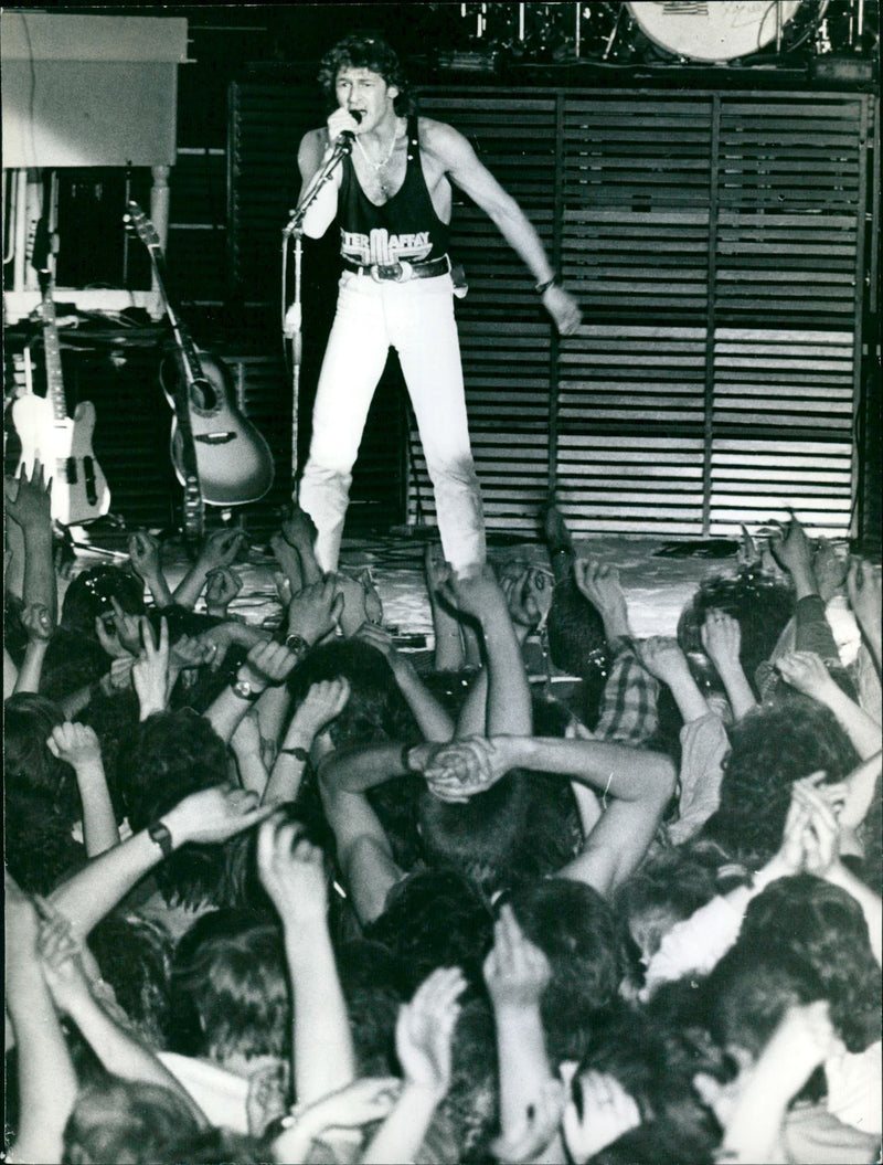 Internationally renowned musician Peter Maffey - Vintage Photograph