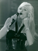 Madonna, U.S. pop singer - Vintage Photograph