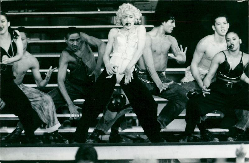 Madonna concert in Sweden - Vintage Photograph