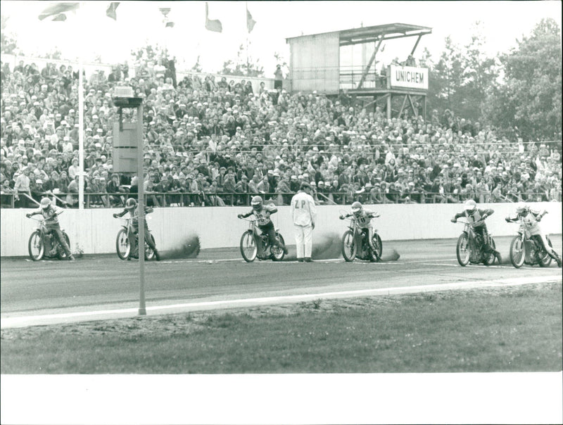 INTERNATIONAL SAND RAILWAYVENNES PETR EMIL SOVA KUCERA CSSR ONDRASI - Vintage Photograph