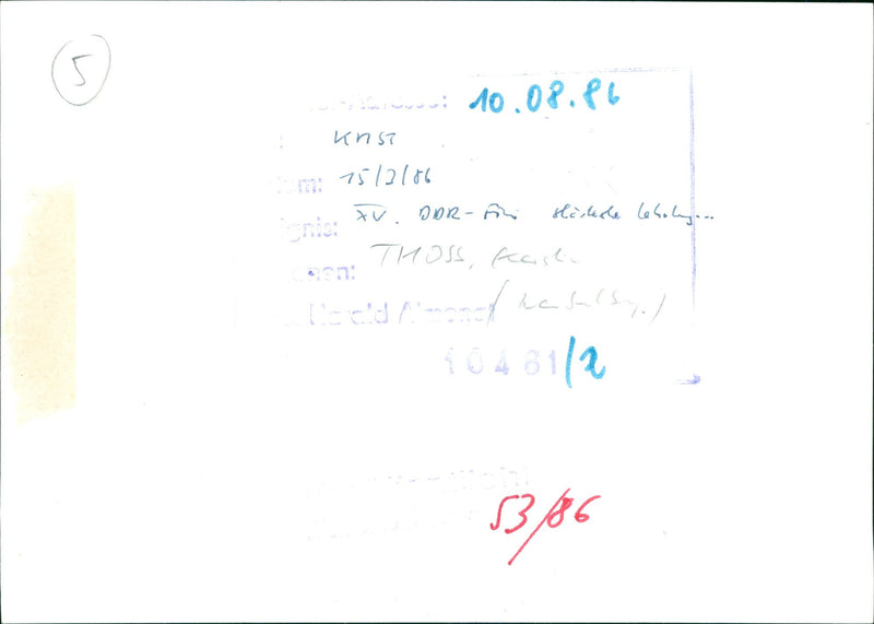 LEHRLING FILM DIRECTED KARSTE CALDRAAD BASED - Vintage Photograph