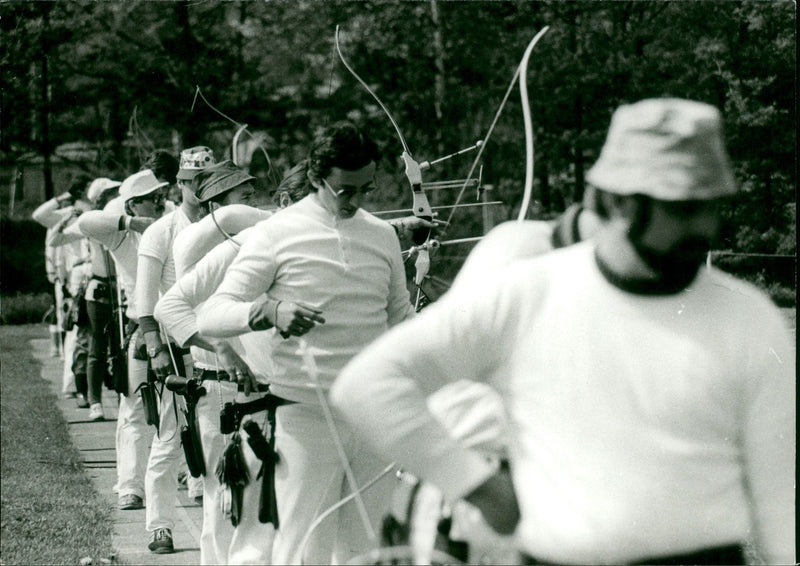 HIEEN PULGE GROUP DUTCH MUSICIANS - Vintage Photograph