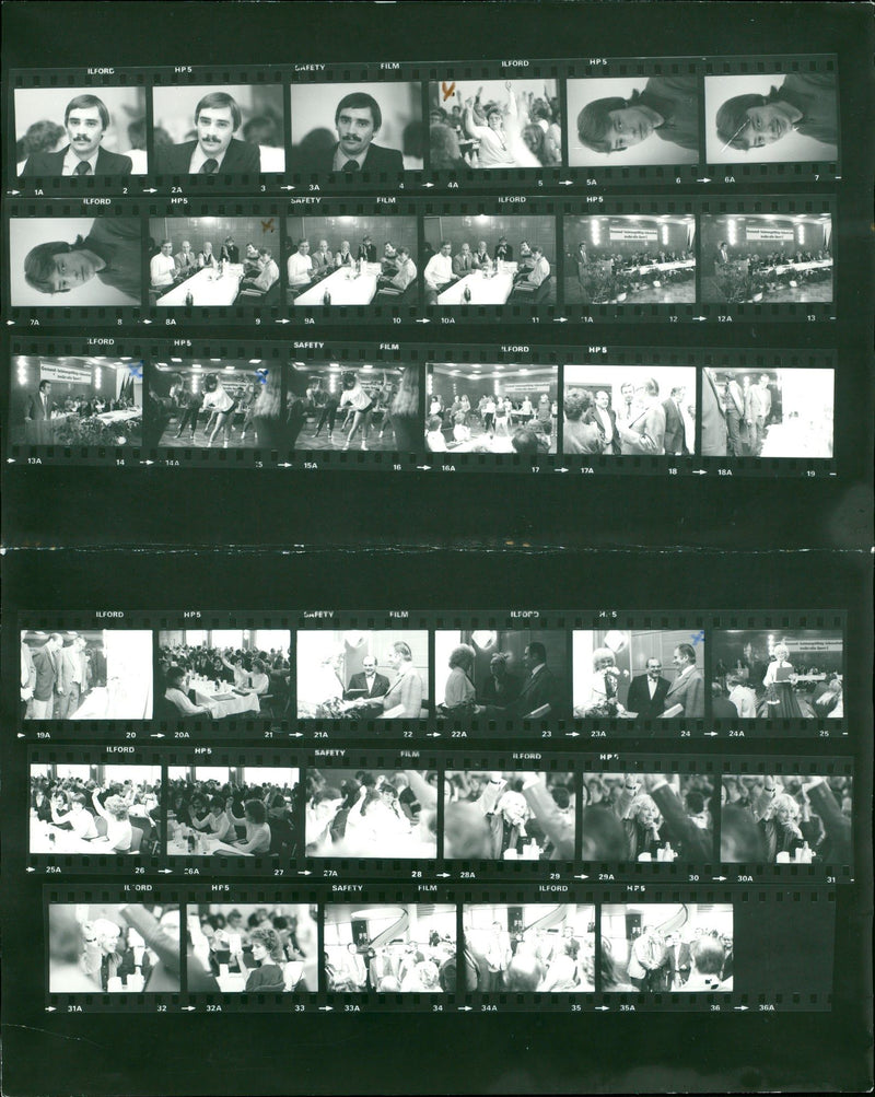 1983 GOLD DELEGATE GYMUNSTITE BERLIN PPSS MICHAEL FILM - Vintage Photograph