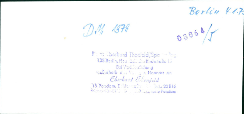 SCHAULAUFEN FESTIVAL BERLIN KODAK SAFETY FILM STOLA KEMPE TRI PAN - Vintage Photograph