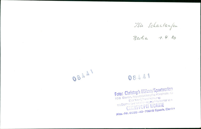 SCHAULAUTEN KODAK SAFETY FILM TRI PAN LINIOUK RON - Vintage Photograph